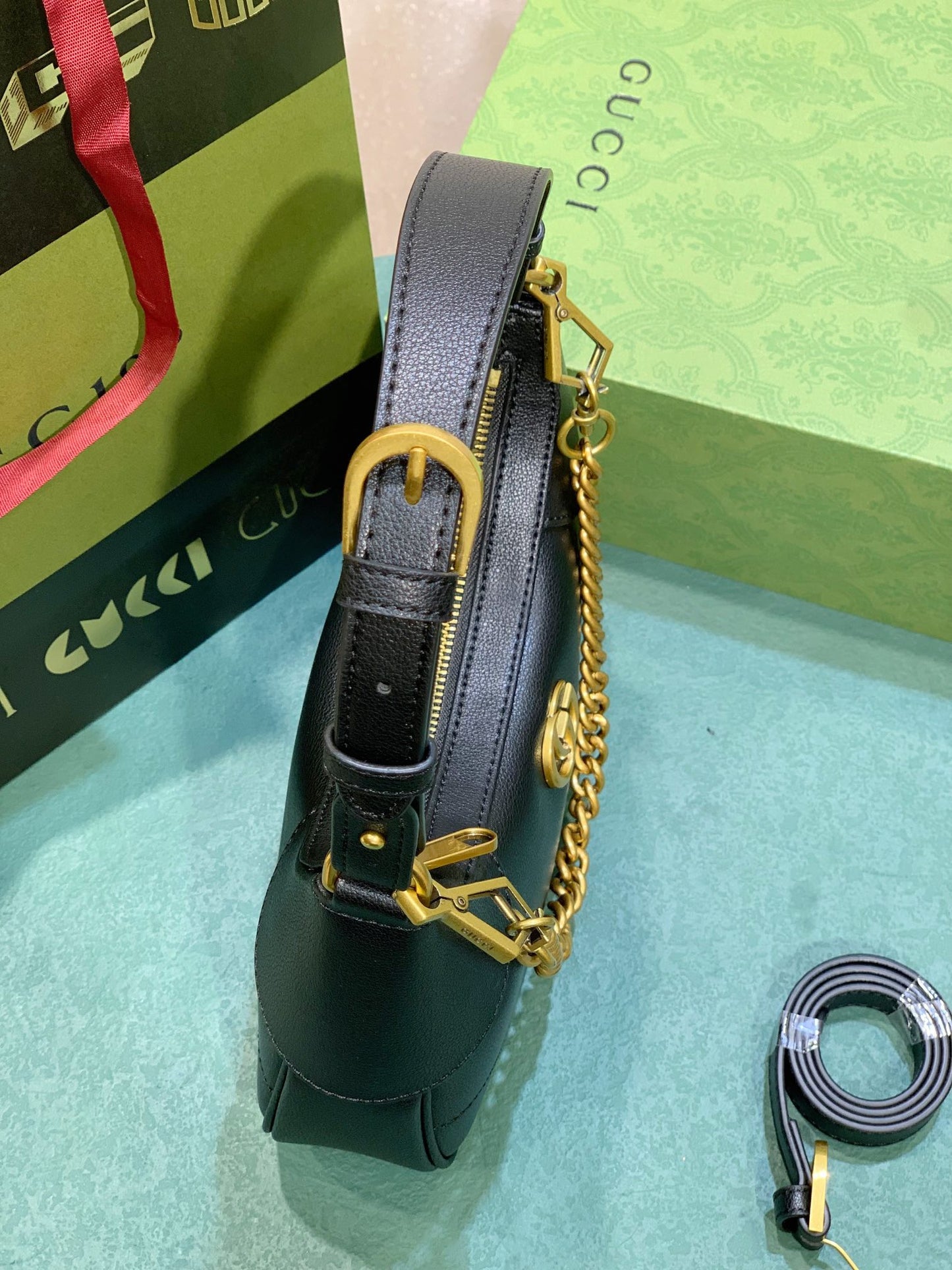 1XB418BDE Stylish leather bag