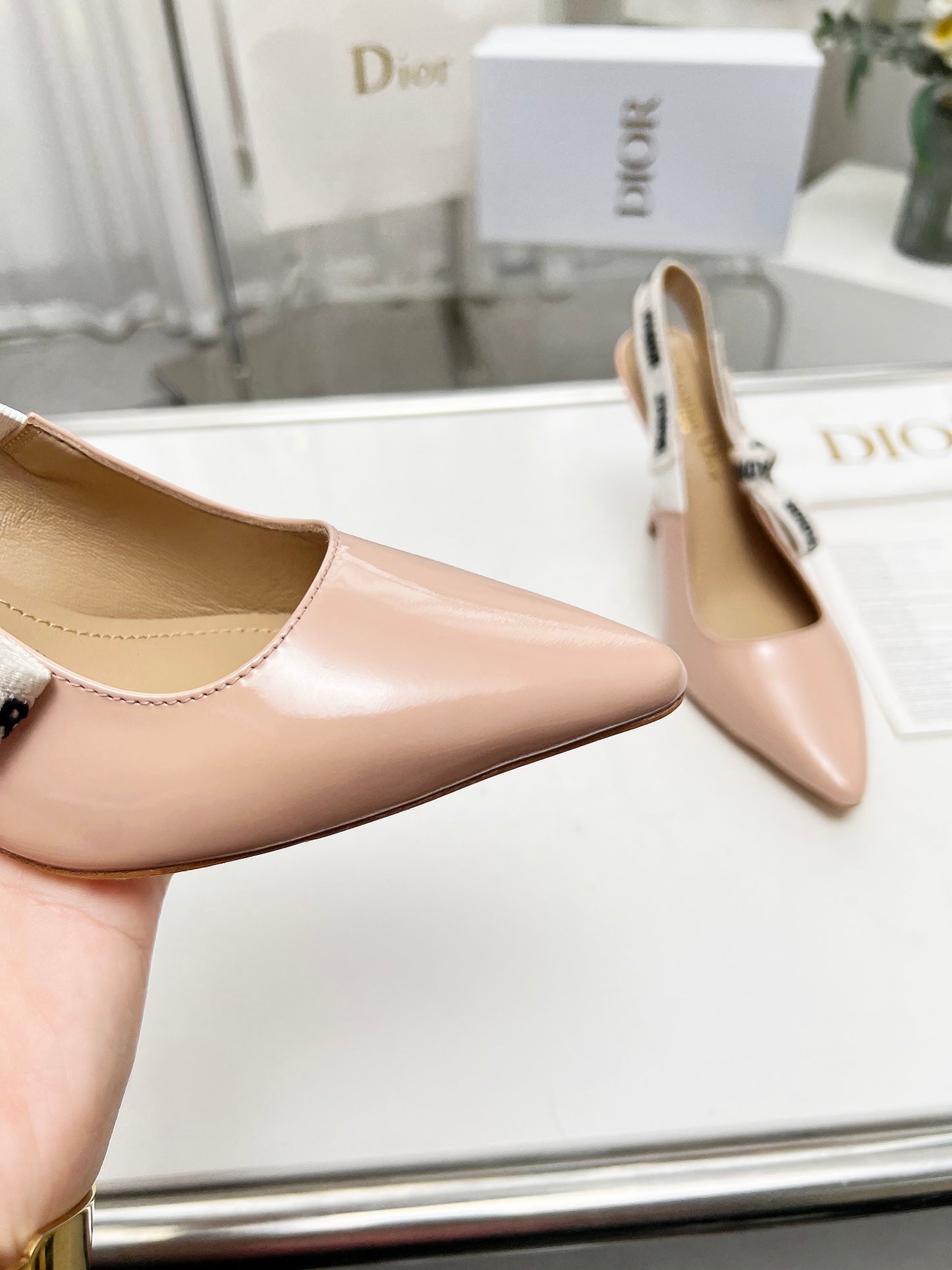 255QD44ZDE Stylish leather High heels