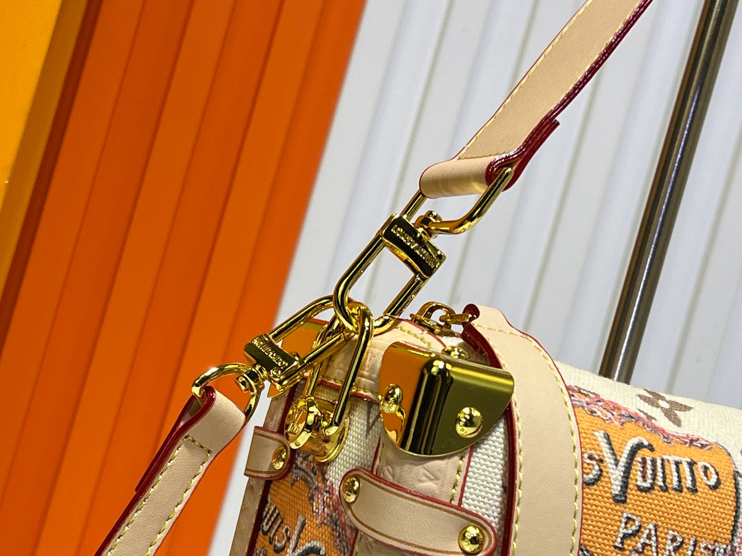 155NE20BDE Stylish canvas denim bag