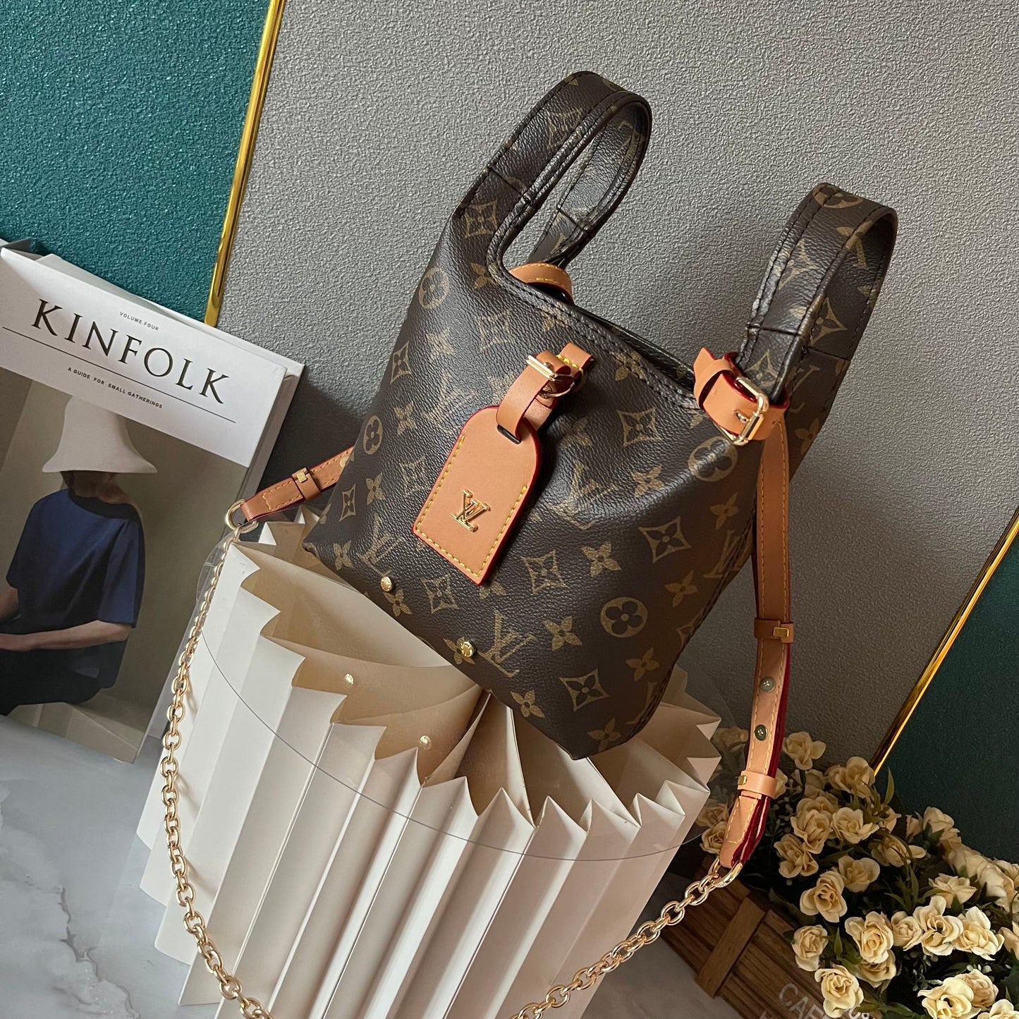 1XE274BDE Stylish leather bag 