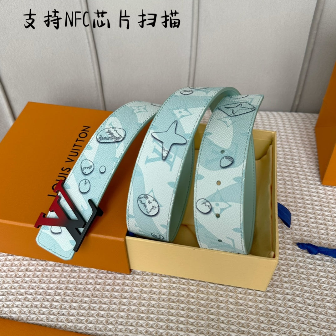 14E139PDE Stylish High quality leather belt With full package