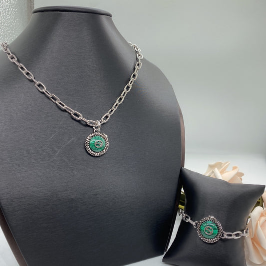 175RB40XDE Stylish  Necklaces . Bracelets