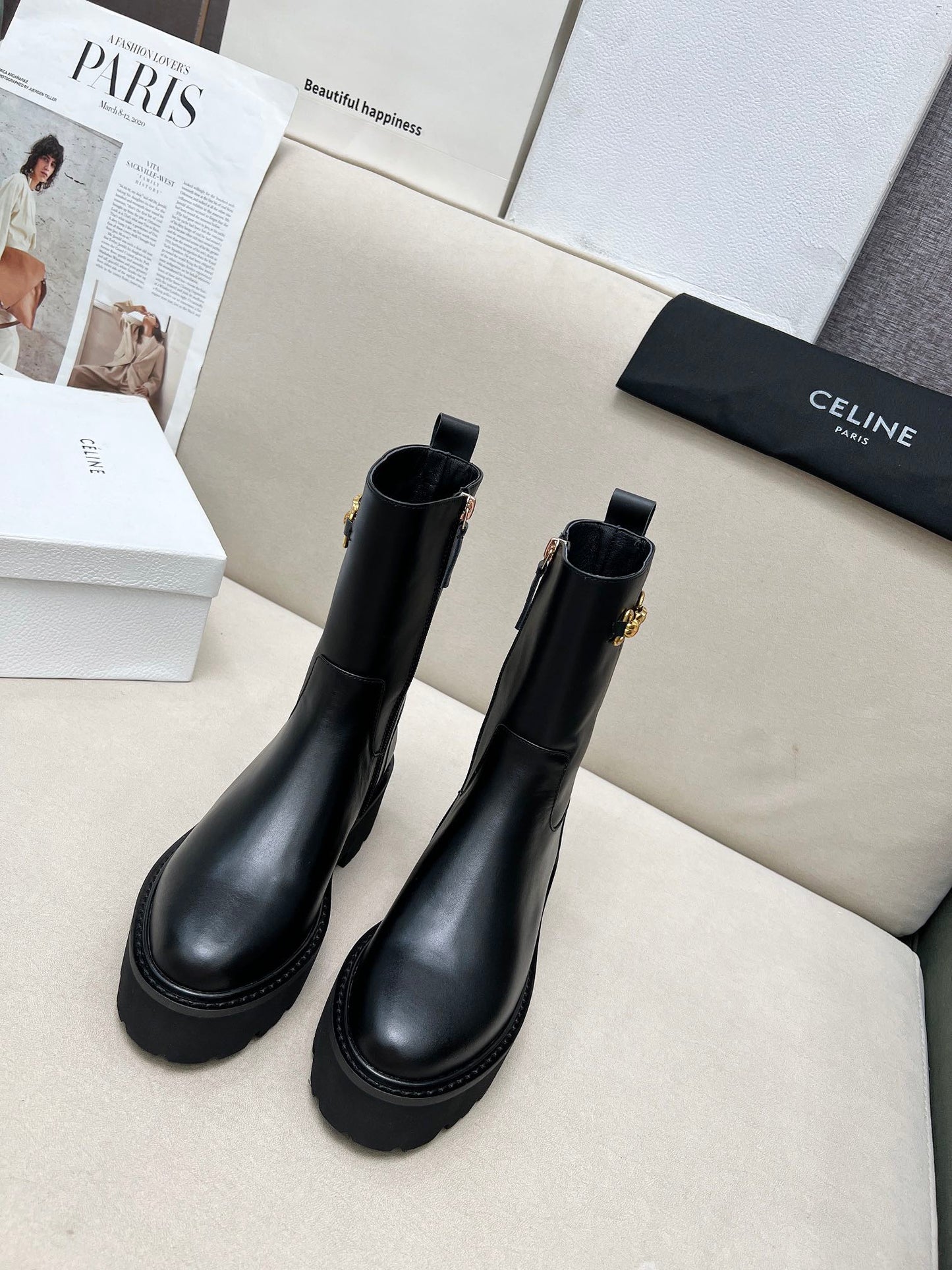 2LCL4XDE Stylish leather  boots