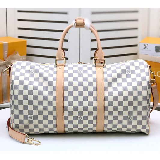 E30BDE Stylish leather luggage bag