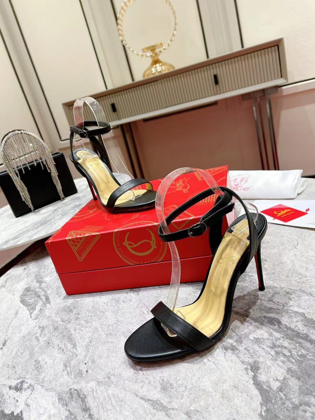 J4A221ZDE Stylish High heels Heel height 10cm