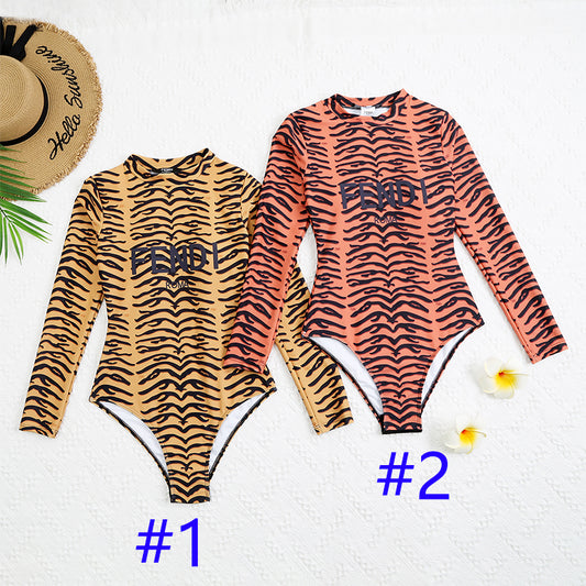 14D102YDE Stylish Long sleeve swimsuit