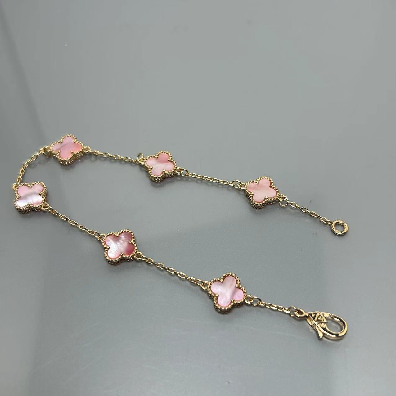 5XVA183KDE Stylishbracelets 6 flowers mini size 0.9cm flower