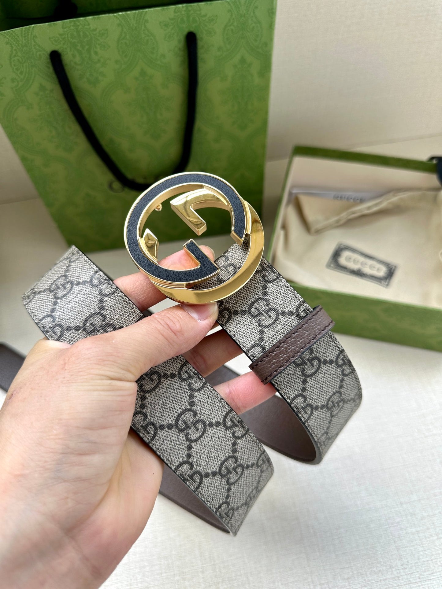 195NB1PDE Stylish high-quality leather belt