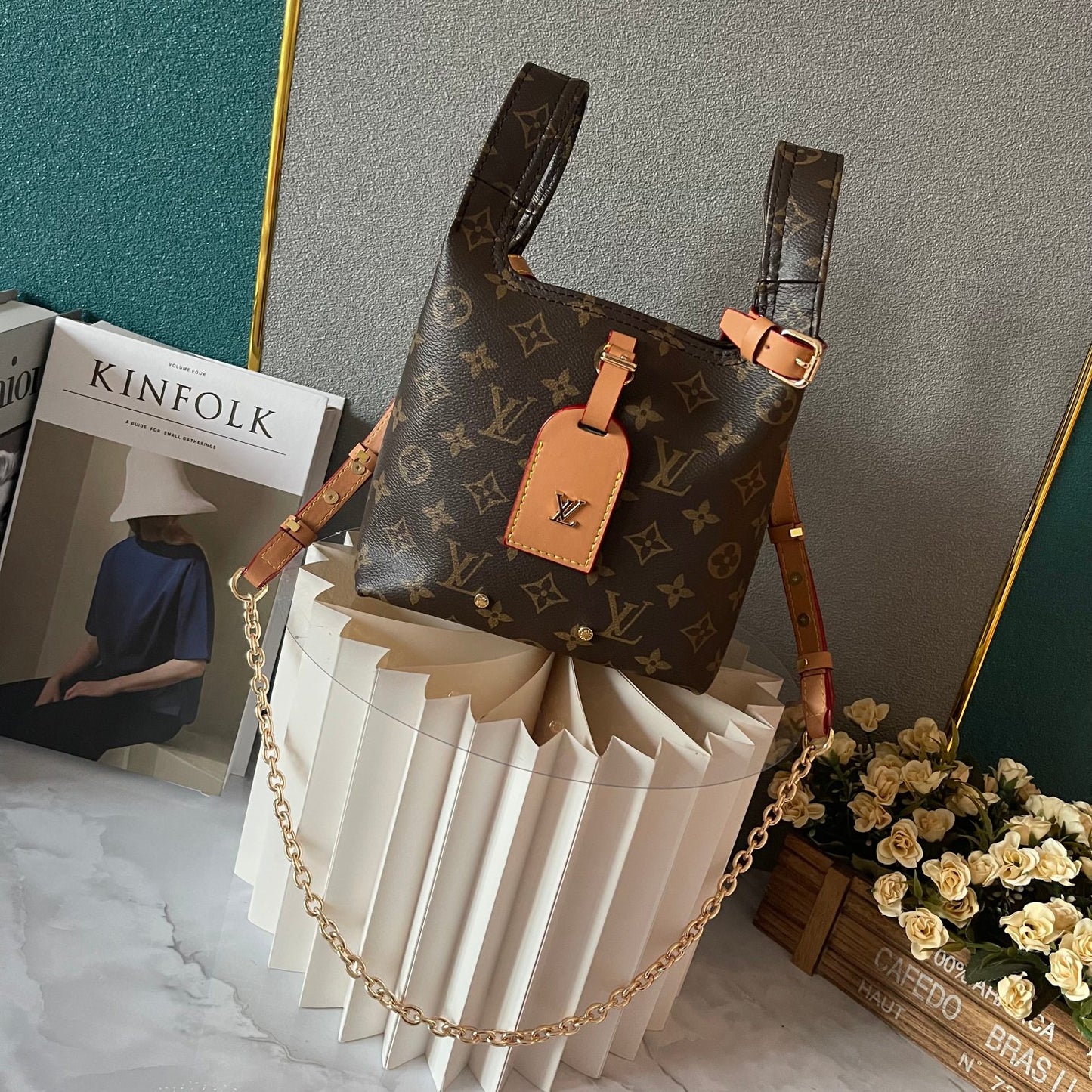 1XE274BDE Stylish leather bag 