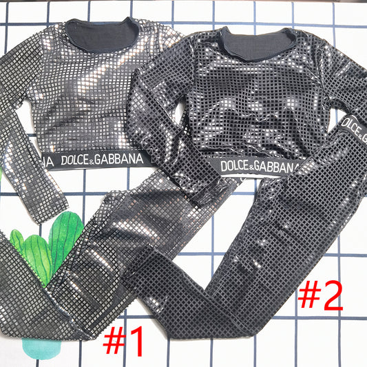 14A136YDE Stylish Long sleeve swimsuit