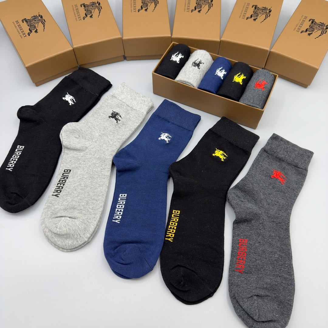 235QR24SDE Stylish socks(5 pairs )