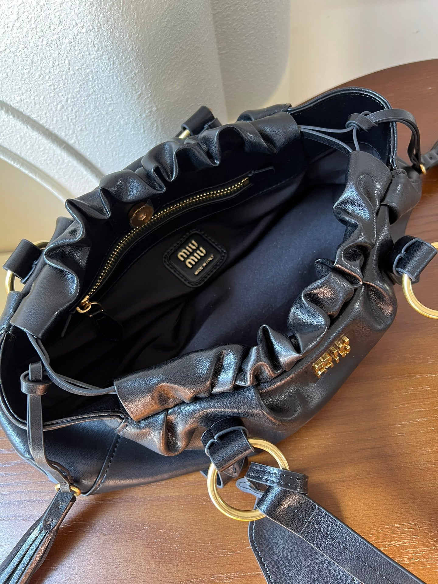 1WA79BDE Stylish leather bag