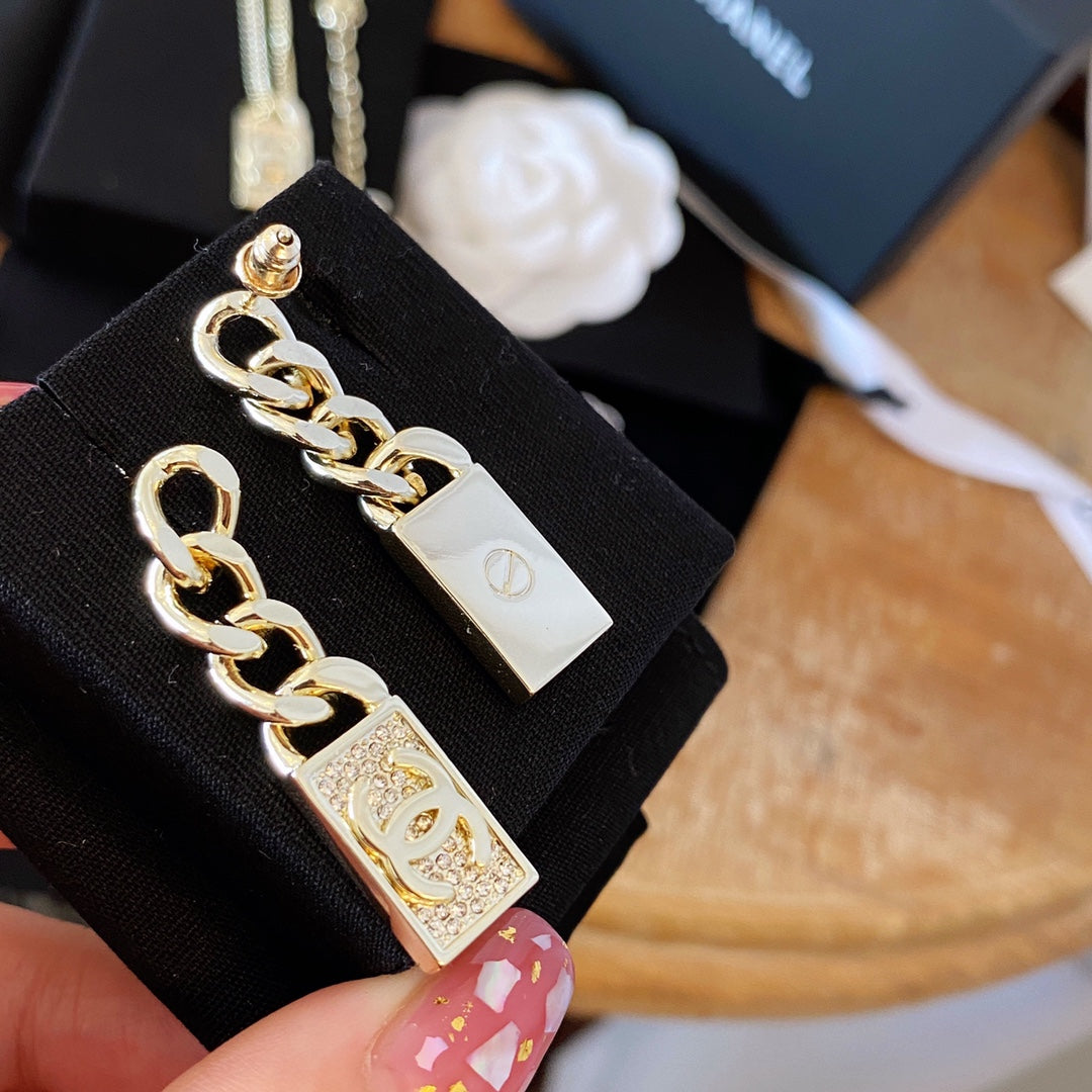 1NC114XDE Stylish  necklace  earrings