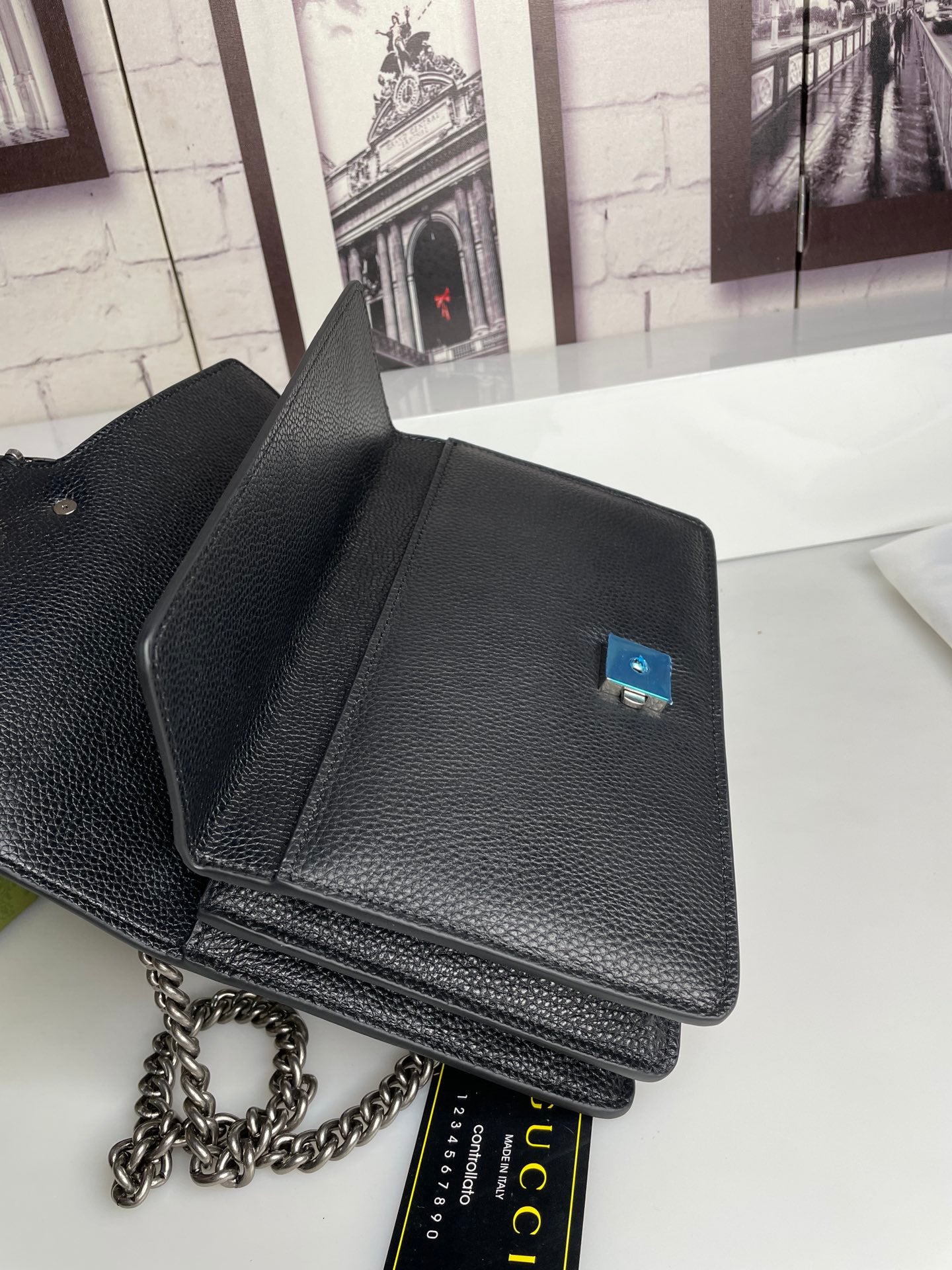 1XB458BDE Stylish leather bag