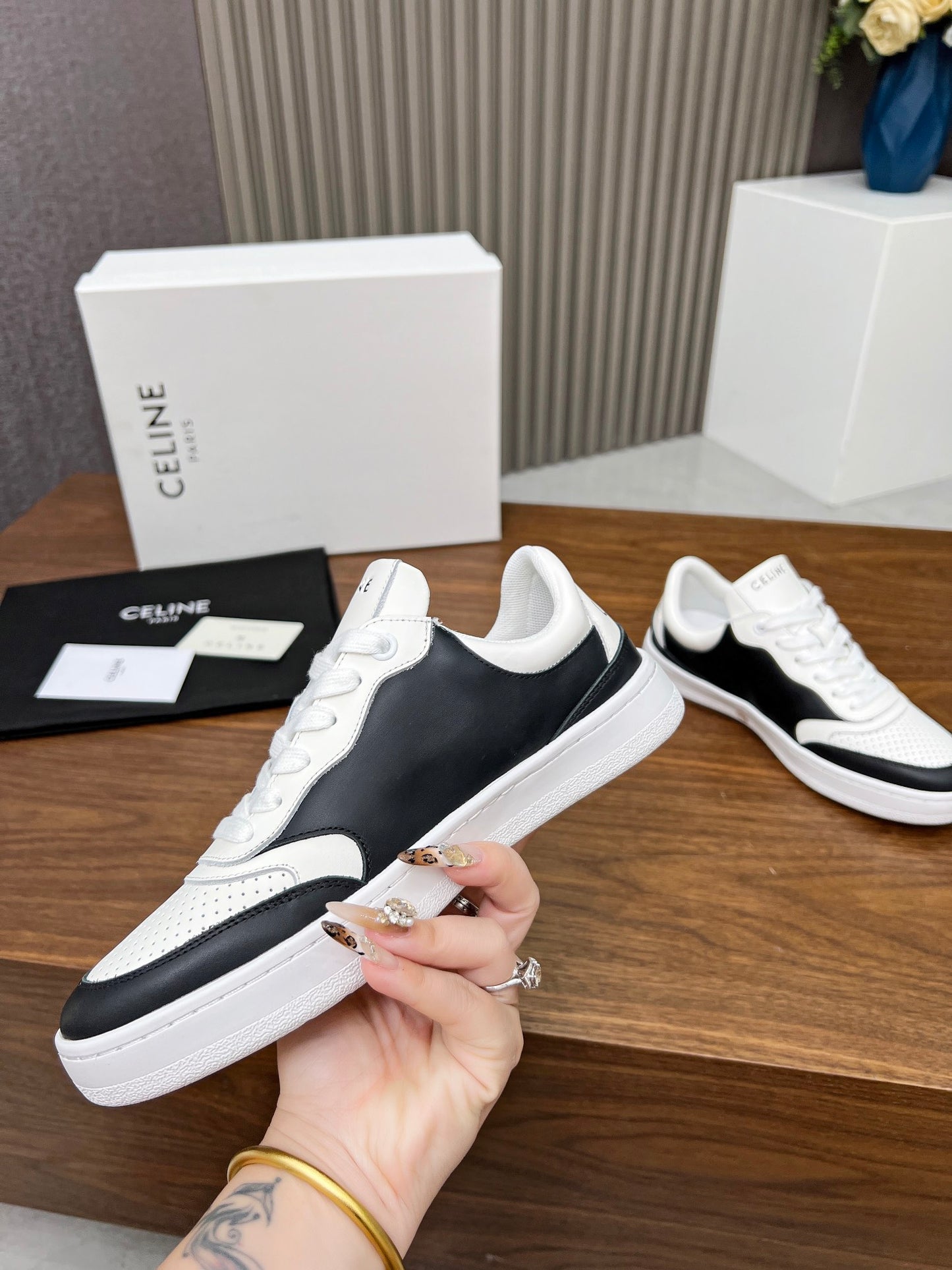 285ZN54ZDE Stylish leather Shoes