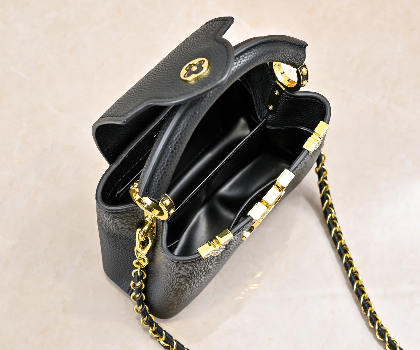 1WE88BDE Stylish leather bag