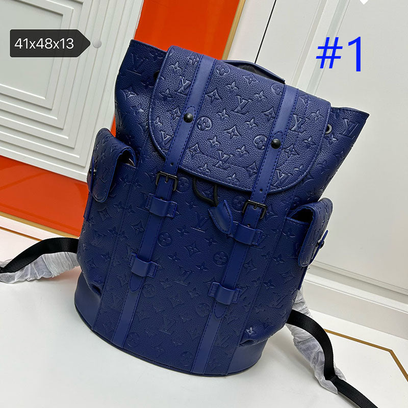 1WE68BDE Stylish leather Backpacks