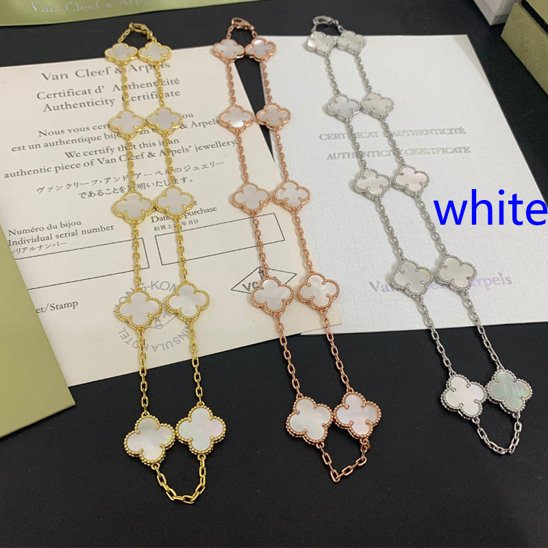 5XVA181XDE Stylish 10 flowers necklaces