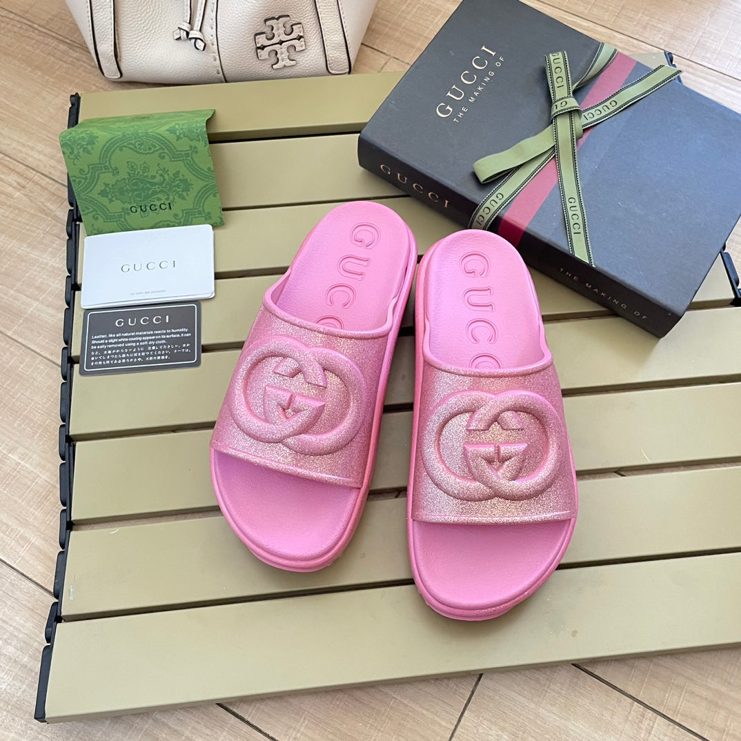 14B204ZDE Stylish Slippers Inner heightening insole 5cm