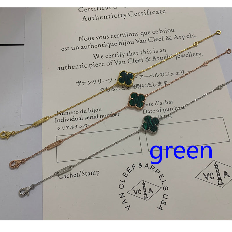 5XVA187KDE Stylish1 flower bracelet