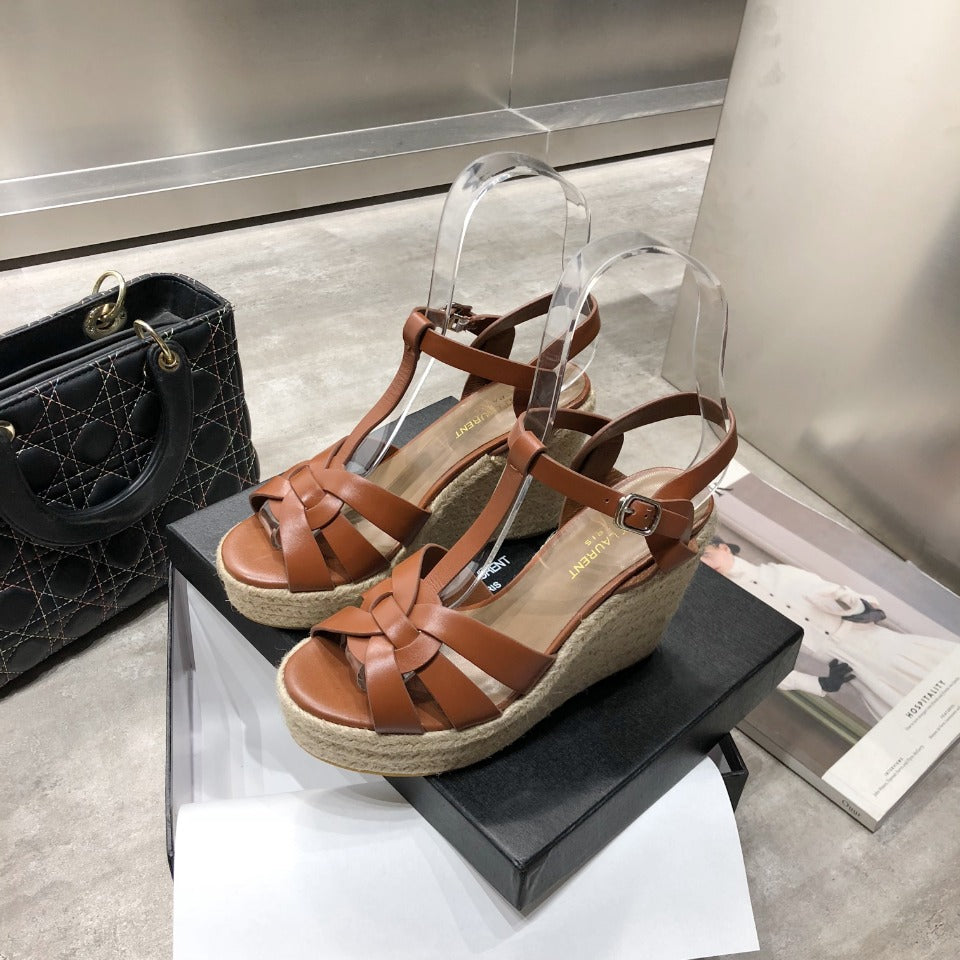 2SL27ZDE Stylish leather High heels