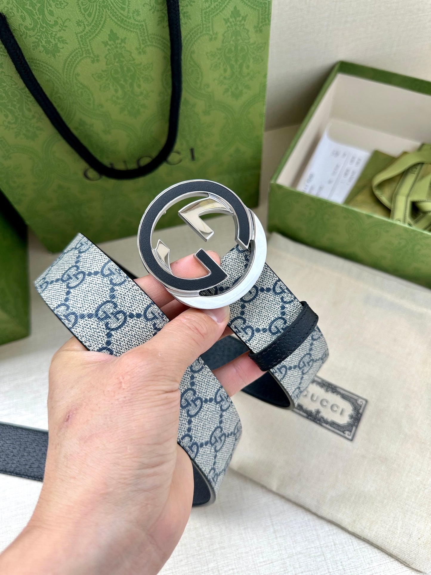 195NB1PDE Stylish high-quality leather belt