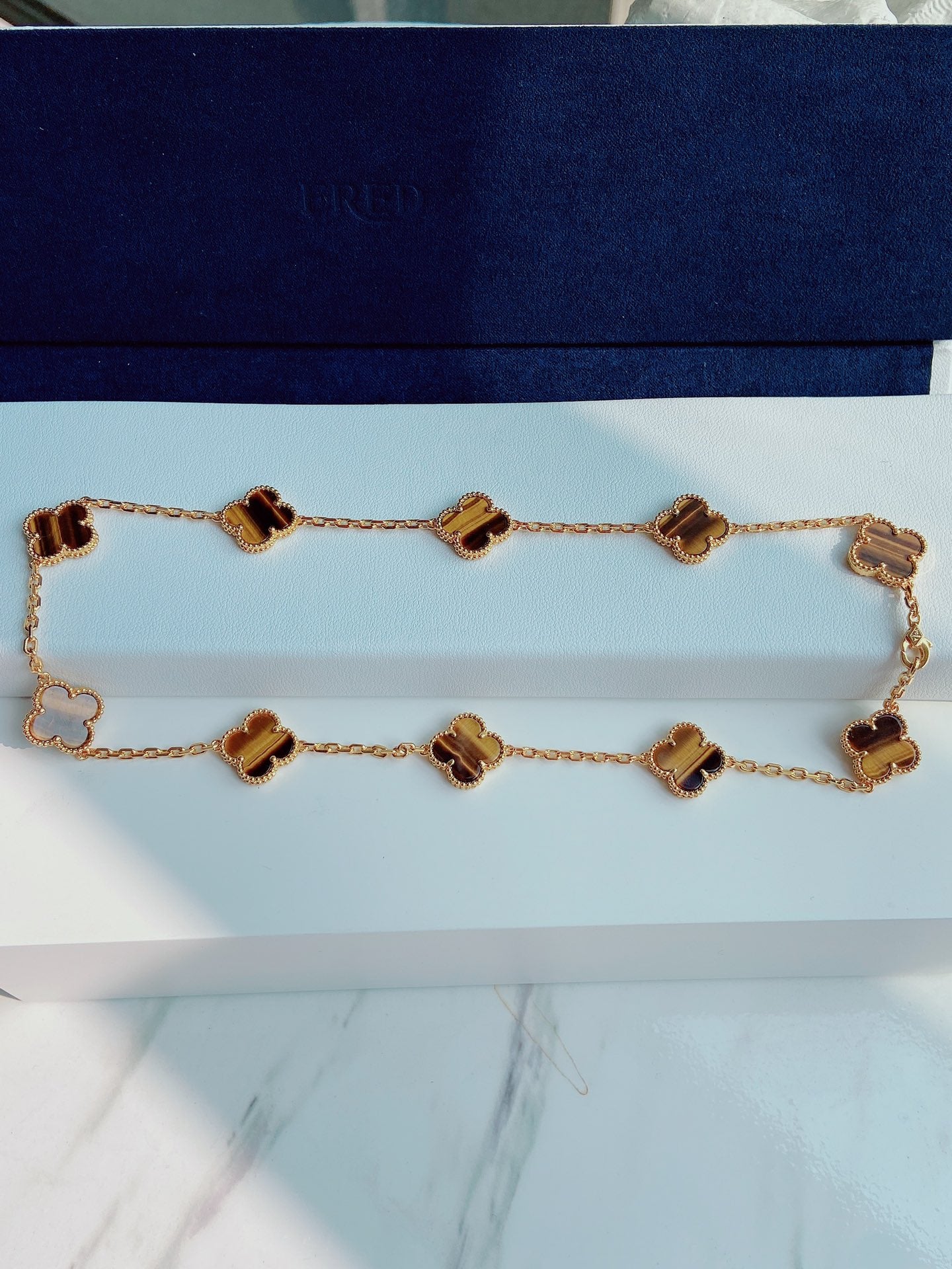 5XVA181XDE Stylish 10 flowers necklaces