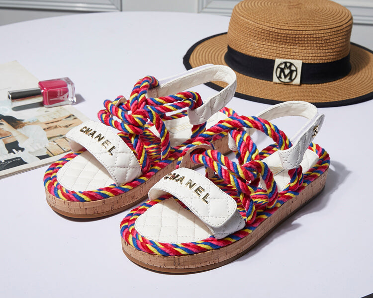 245RC13ZDE Stylish genuine leather sandals