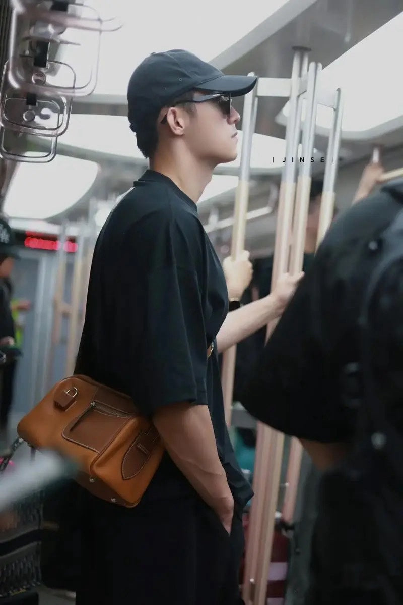 1XH69BDE Stylish leather bag )