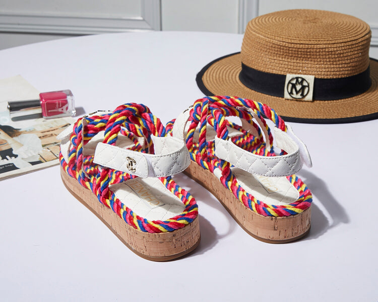 245RC13ZDE Stylish genuine leather sandals
