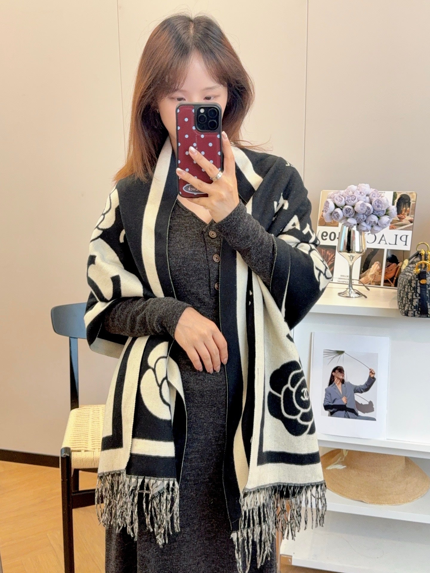 185RC68WDE Stylish Winter Scarves