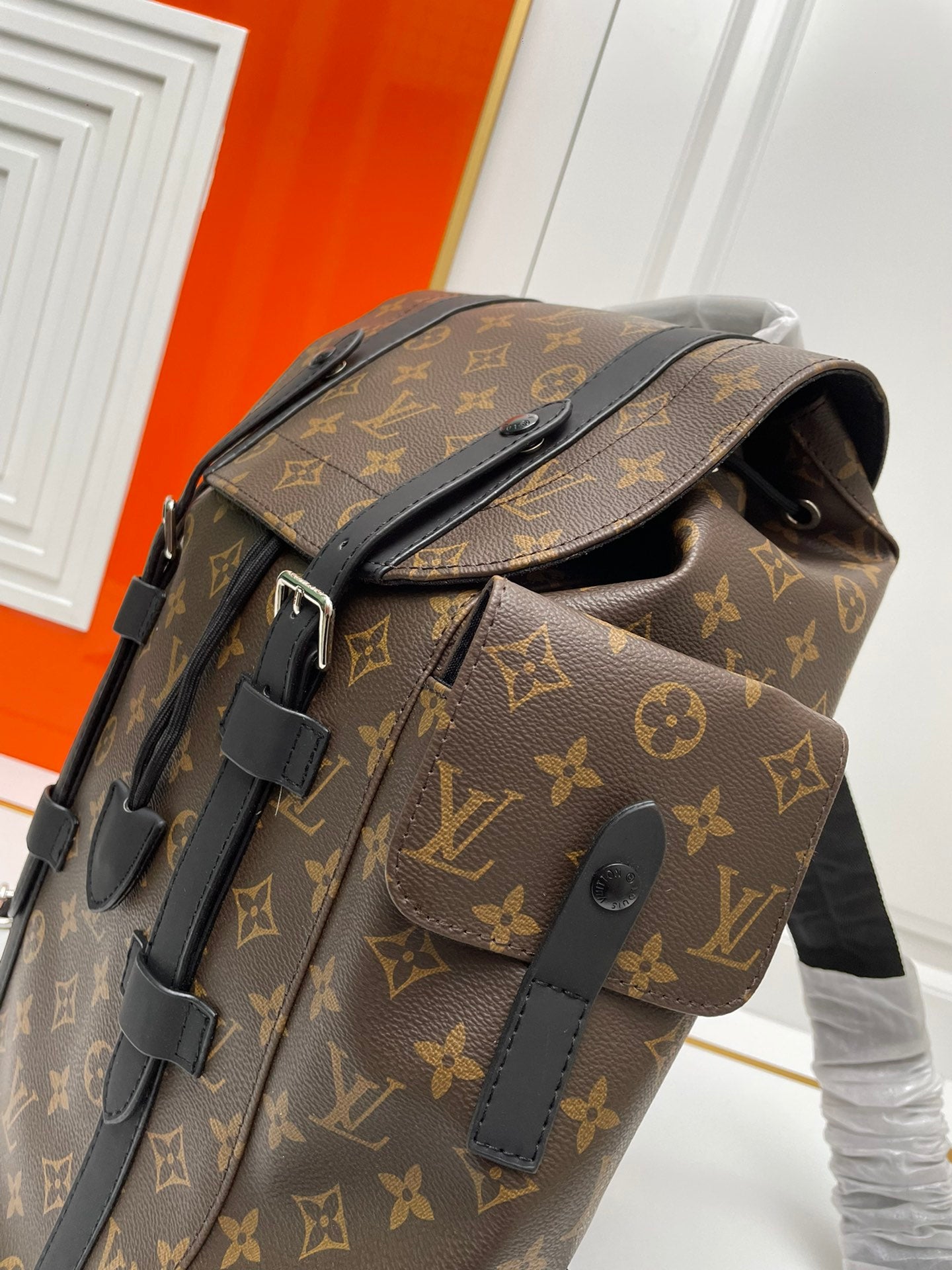 1WE68BDE Stylish leather Backpacks