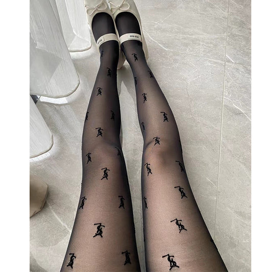 1XSL21SDE Stylish pantyhose tights