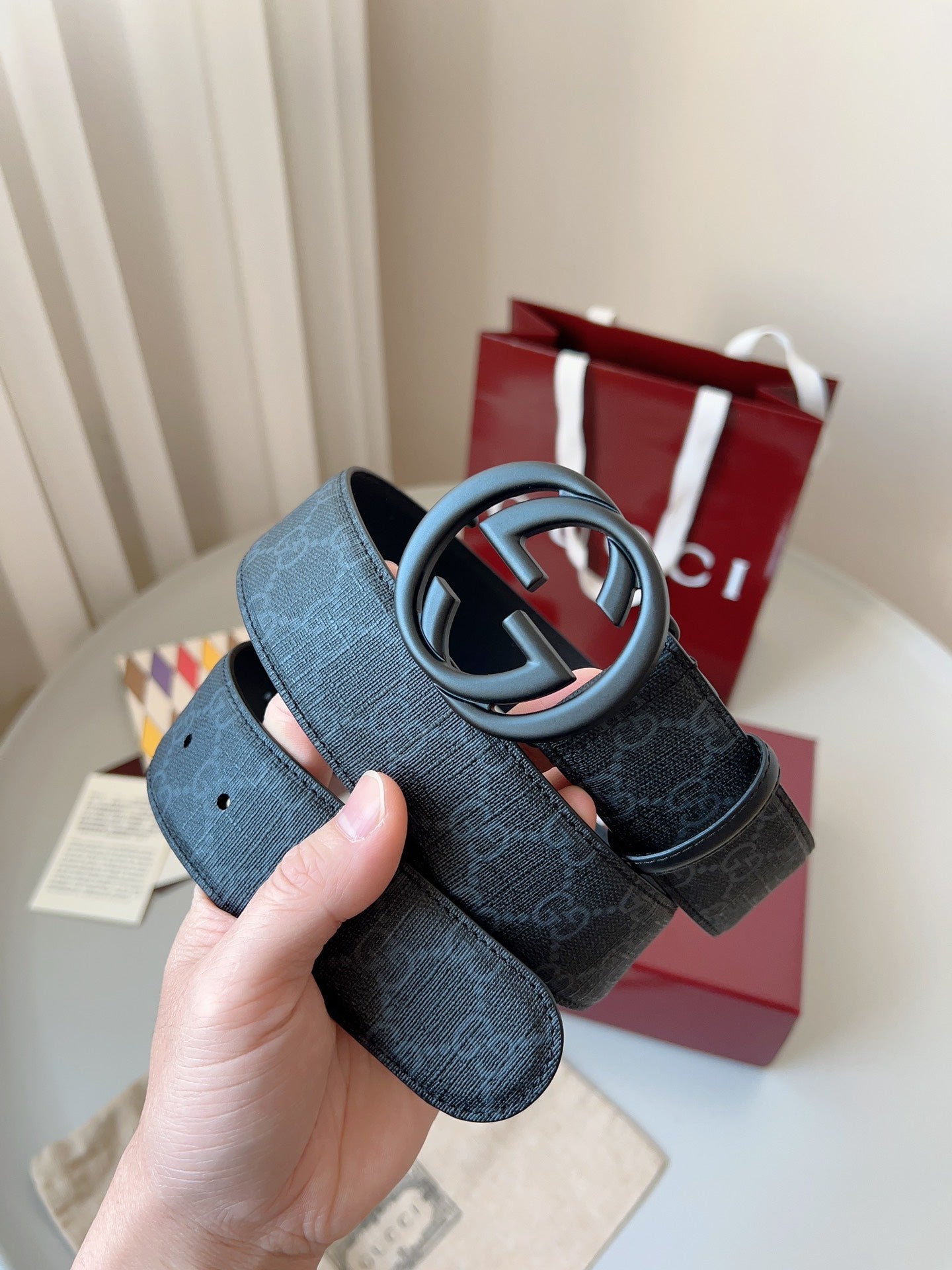 195NB2PDE Stylish high-quality leather belt
