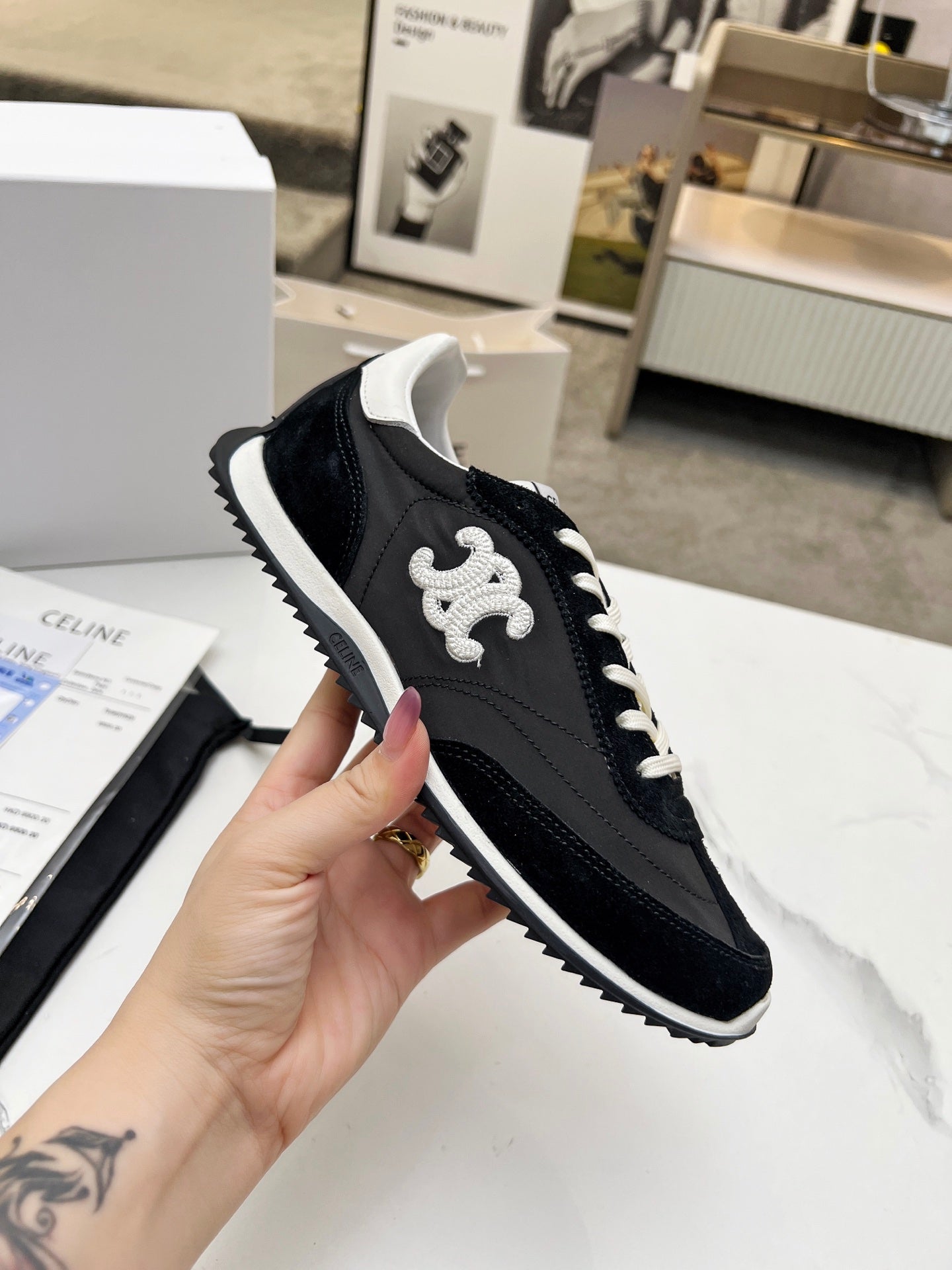 285ZN40ZDE Stylish leather Shoes