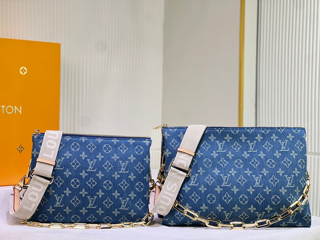 155E15BDE Stylish high quality denim bag