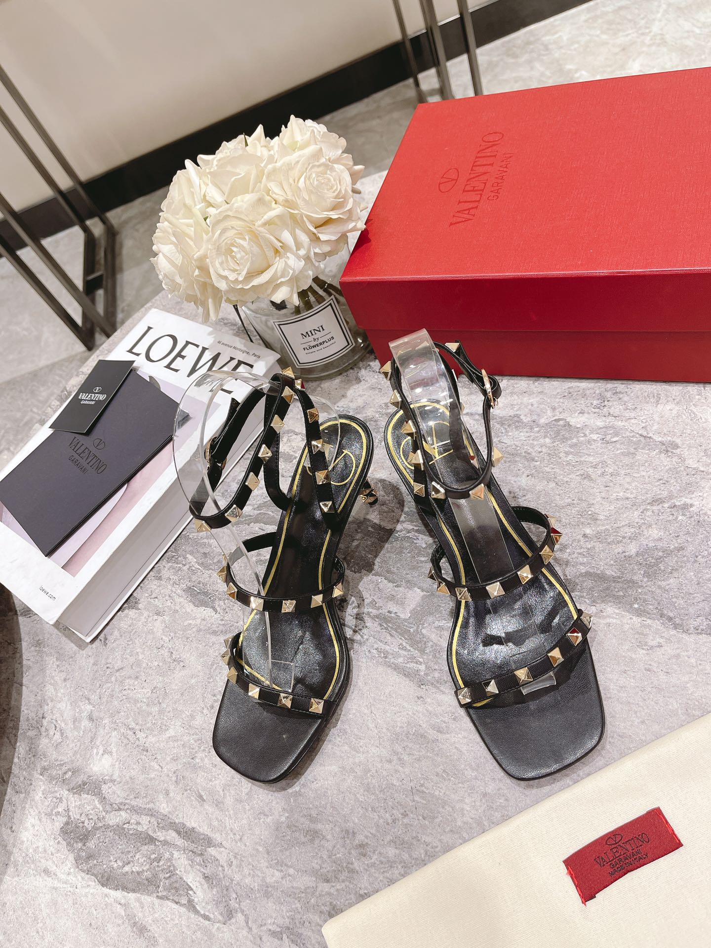 255QVL55ZDE Stylish   leather High heels