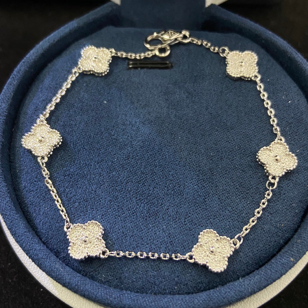 5XVA183KDE Stylishbracelets 6 flowers mini size 0.9cm flower