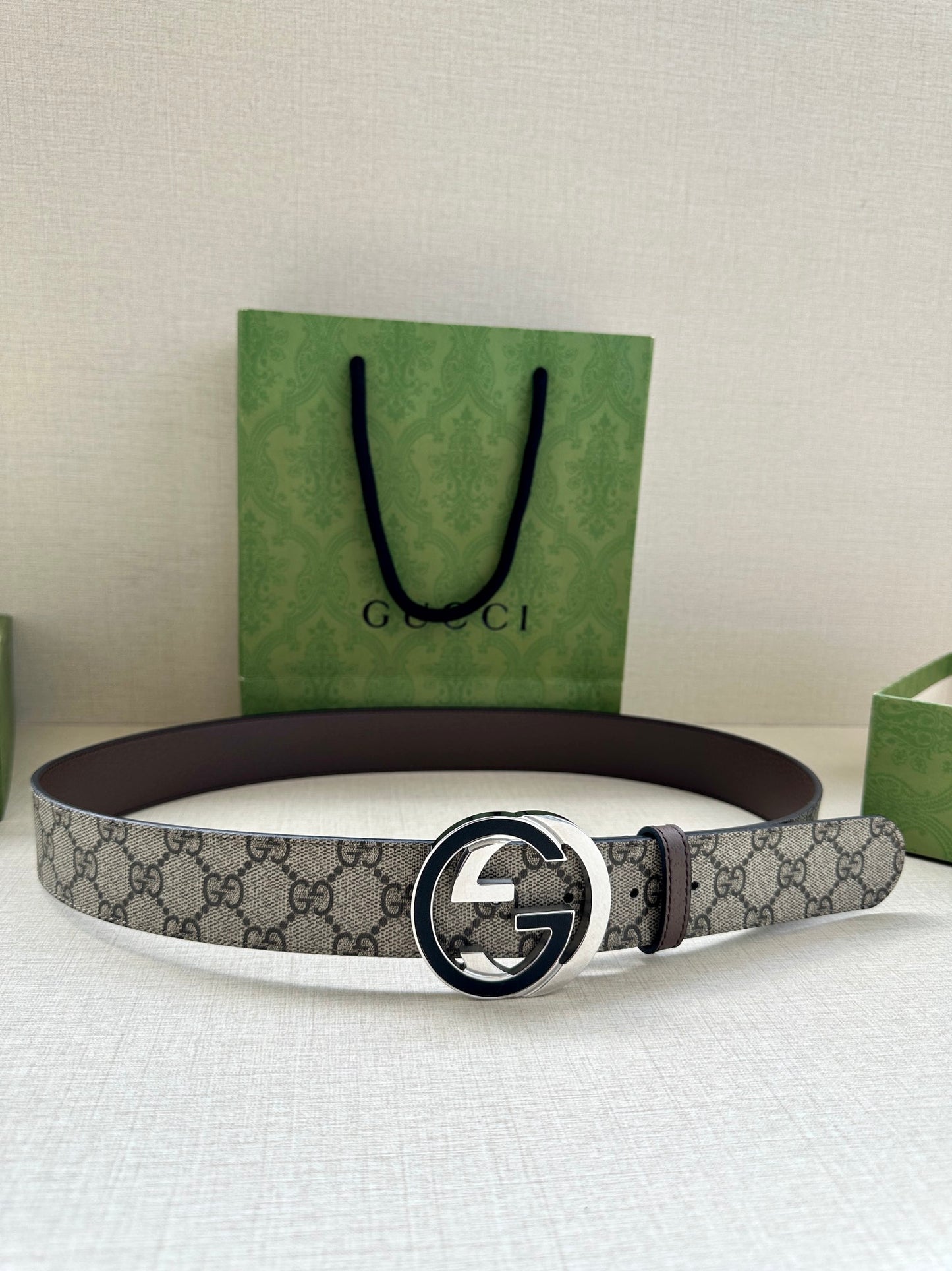 195NB1PDE Stylish high-quality leather belt