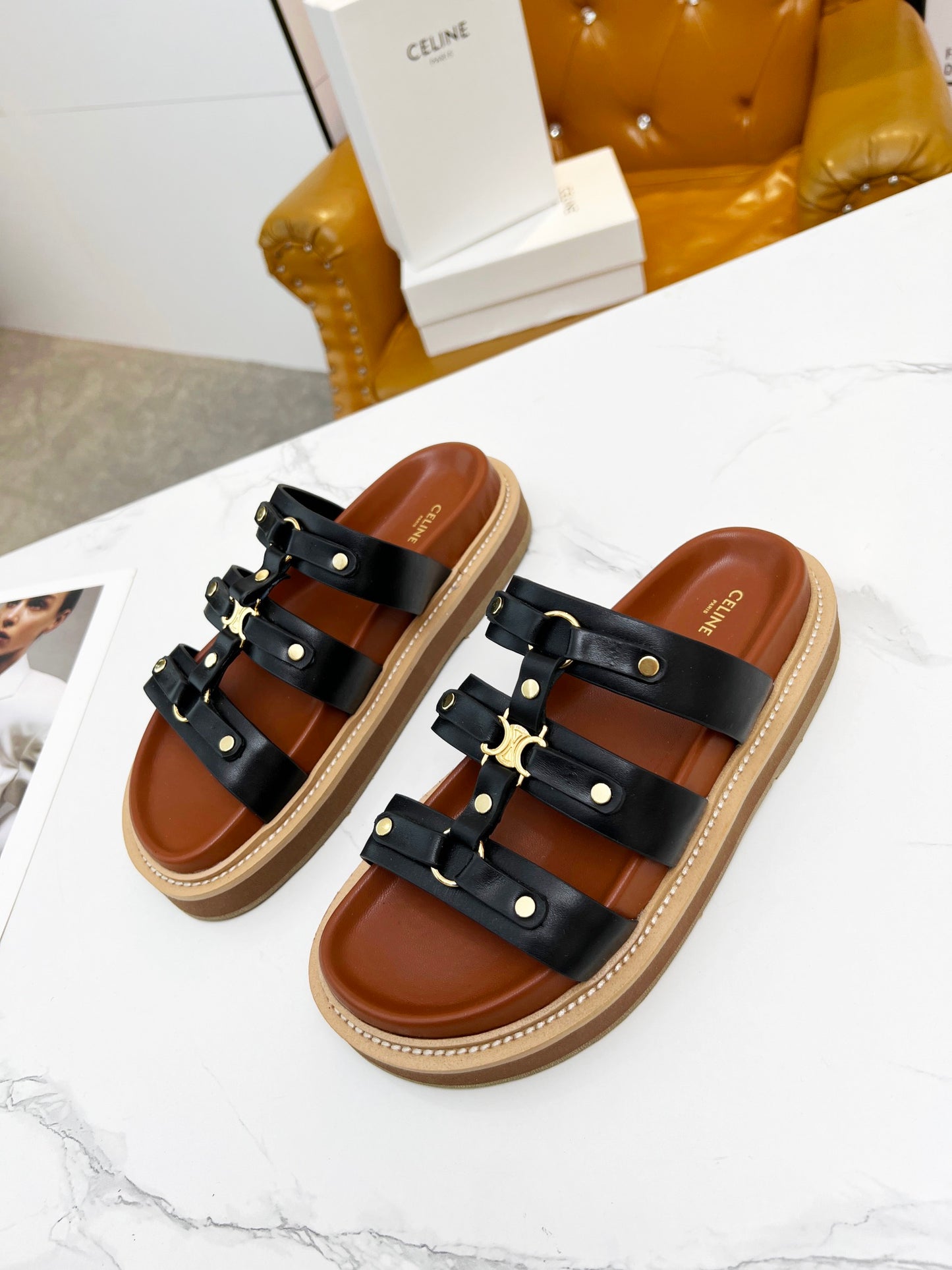 245RN1ZDE Stylish leather shoes 