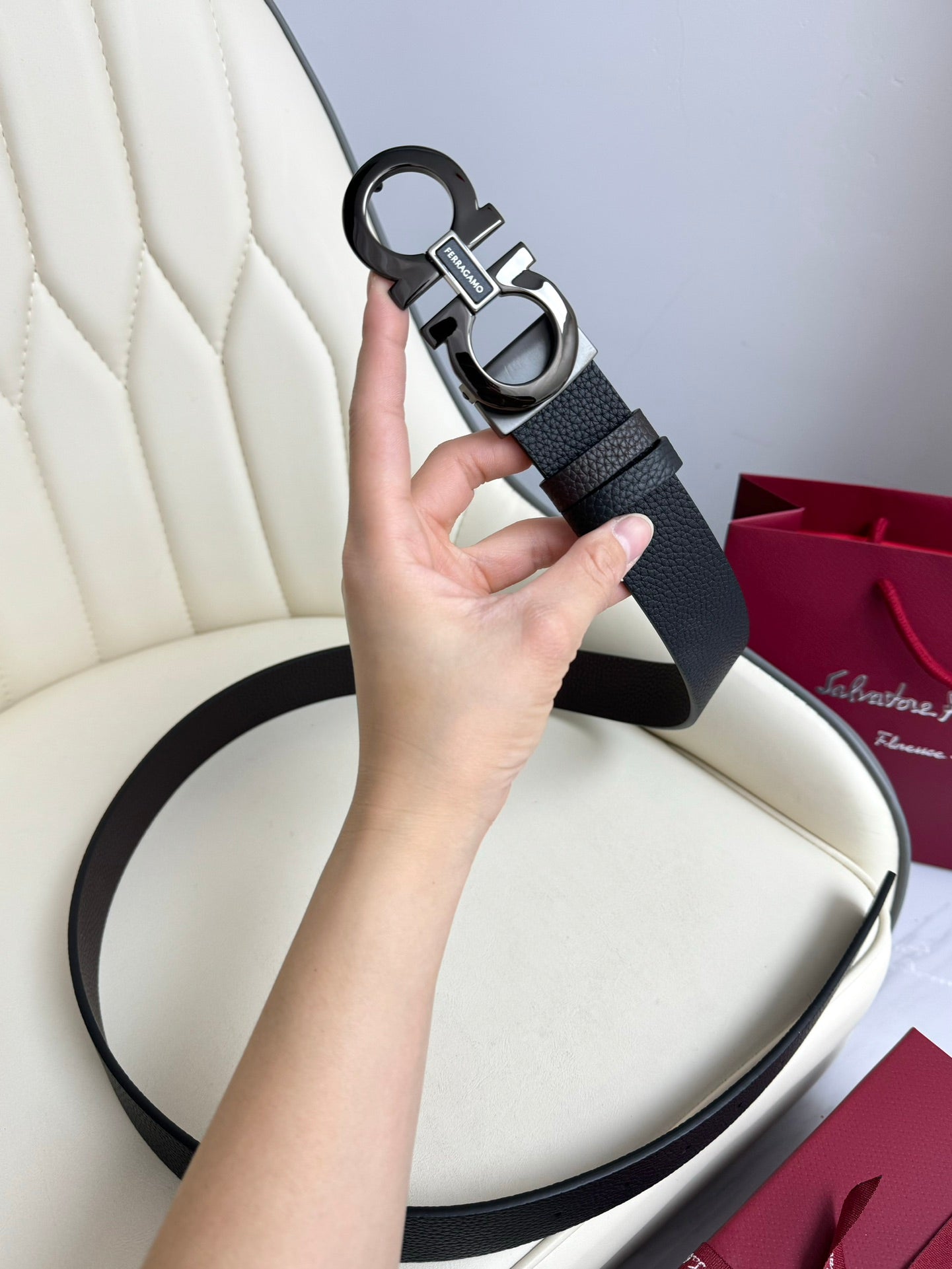 1WA168PDE Stylish  High quality belt With full package