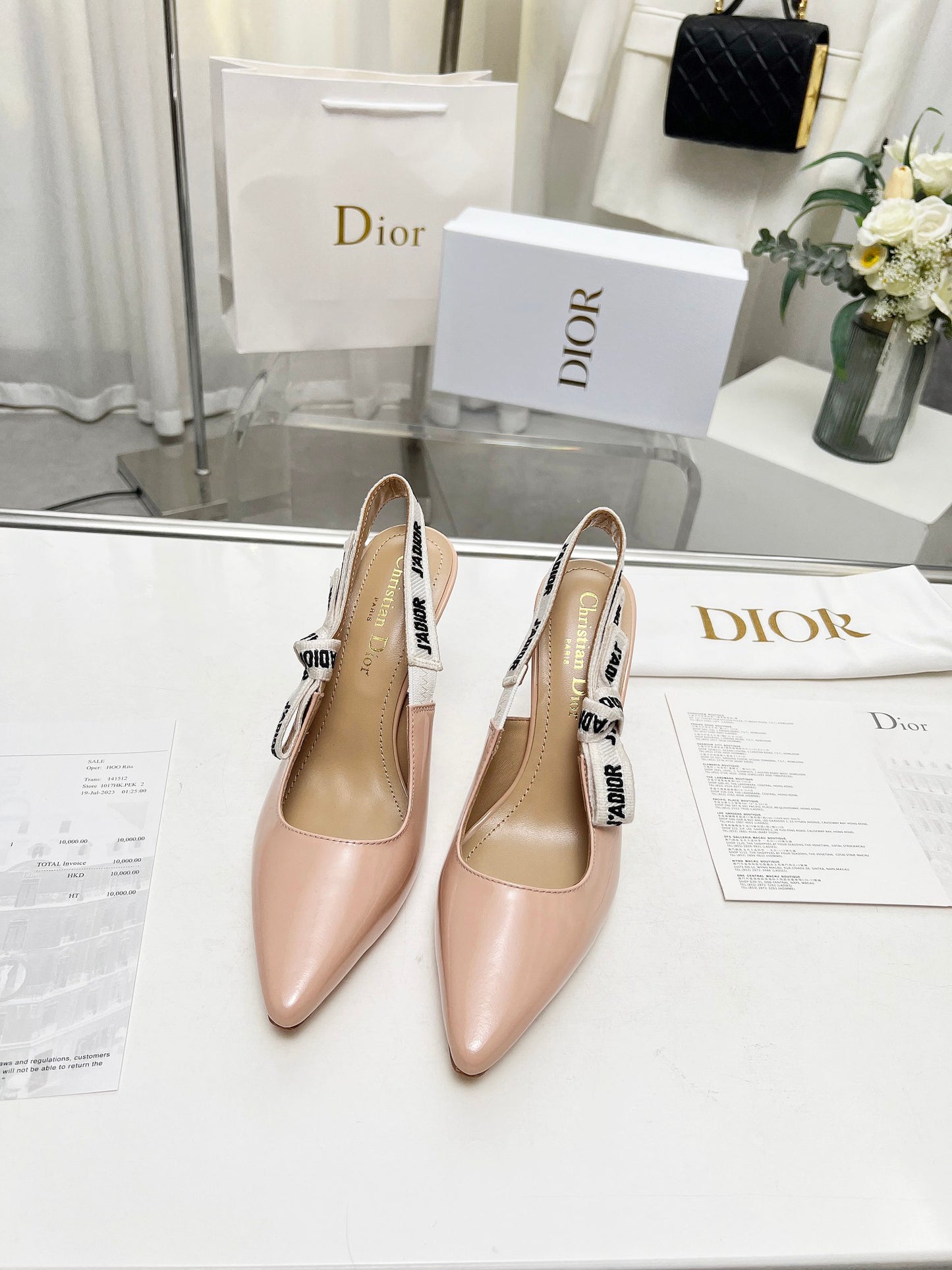 255QD44ZDE Stylish leather High heels
