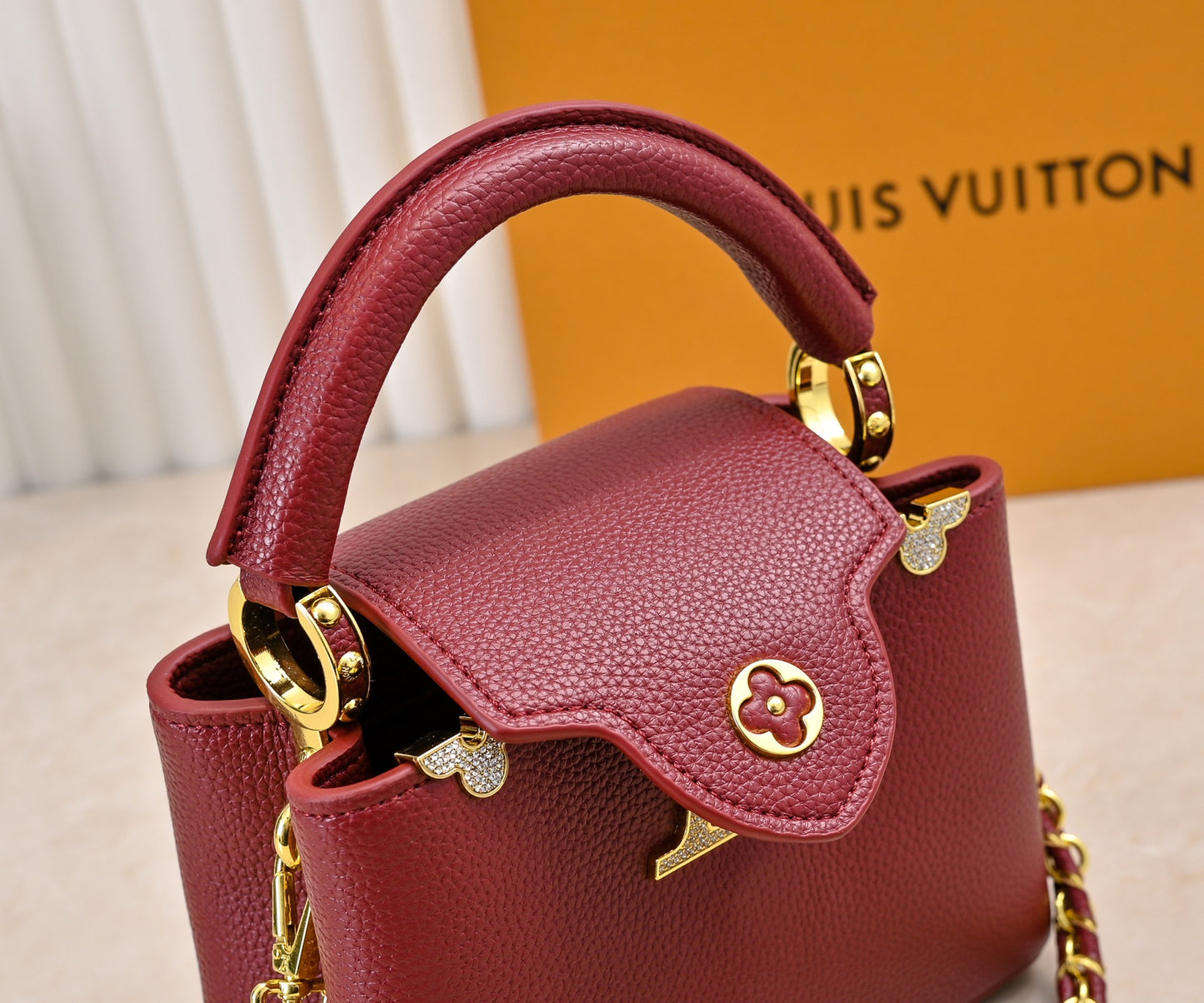 1WE88BDE Stylish leather bag