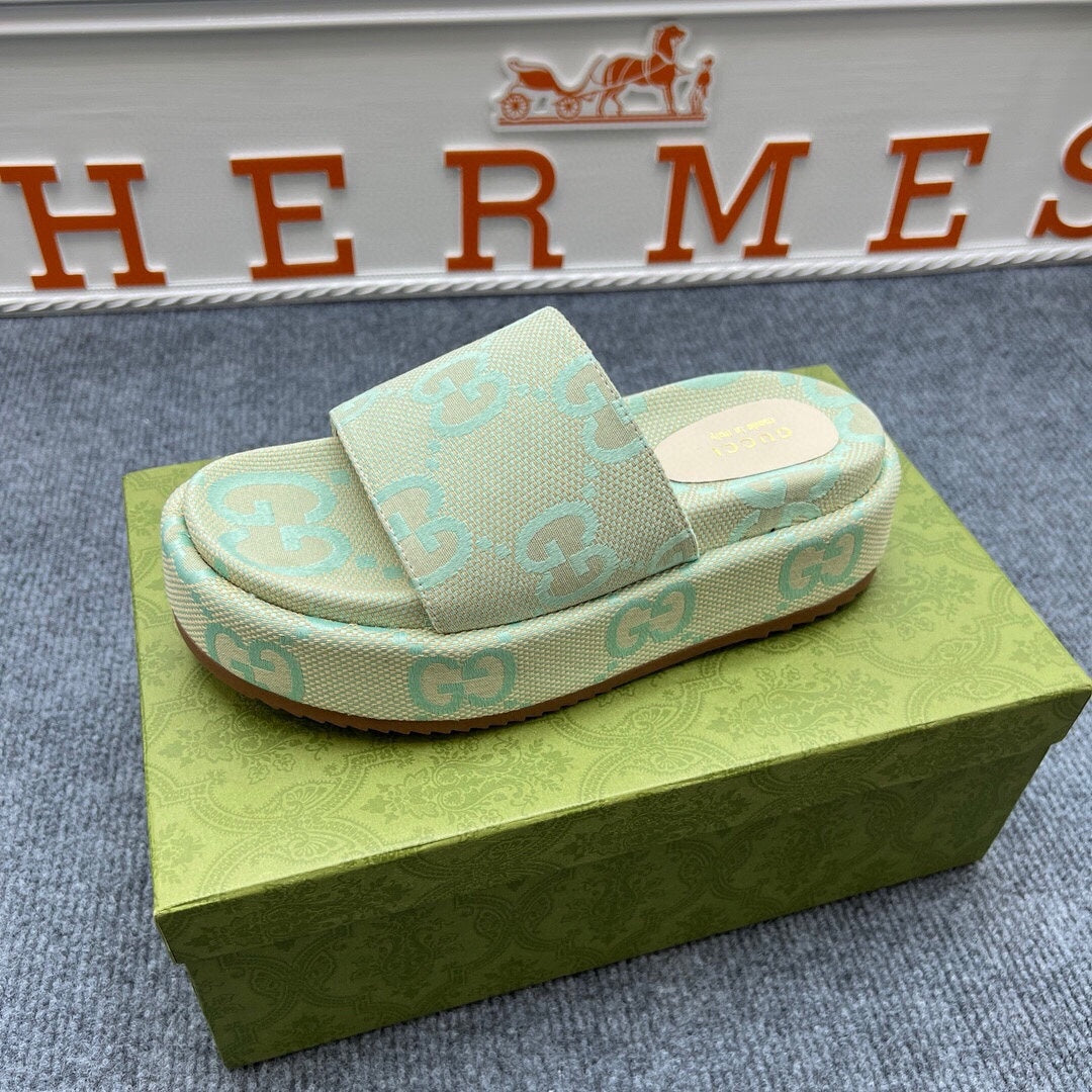 54B122ZDE Stylish slippers  Sole thickness 5.5cm