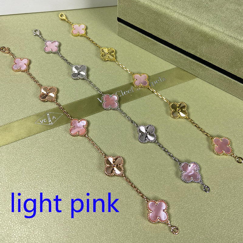 5XVA181KDE Stylish bracelets  5 flowers normal size1.5cm flower