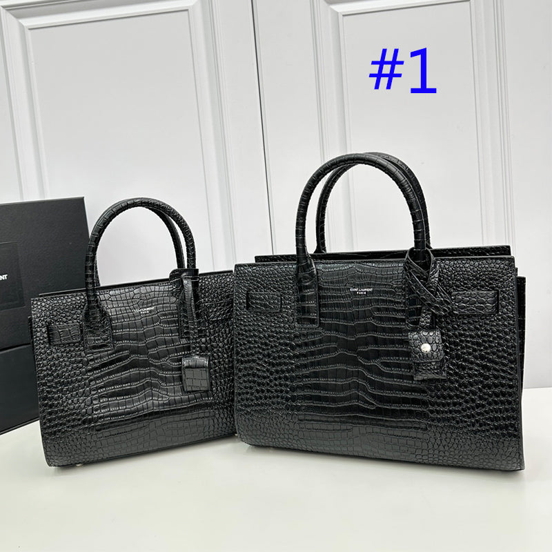 1XSL268BDE Stylish leather bag 