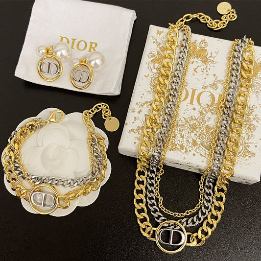 1XD592XDE Stylish  Earrings Bracelets Necklaces