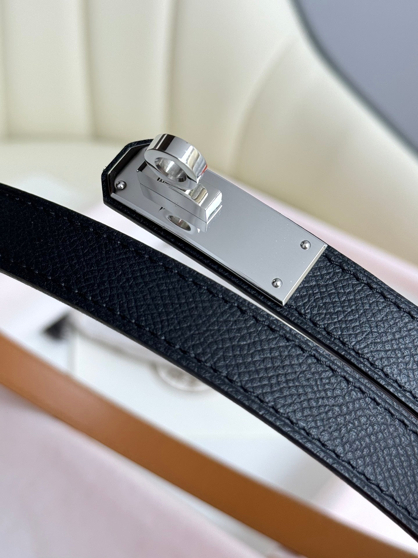 1WH196PDE Stylish  High quality leather belt With full package