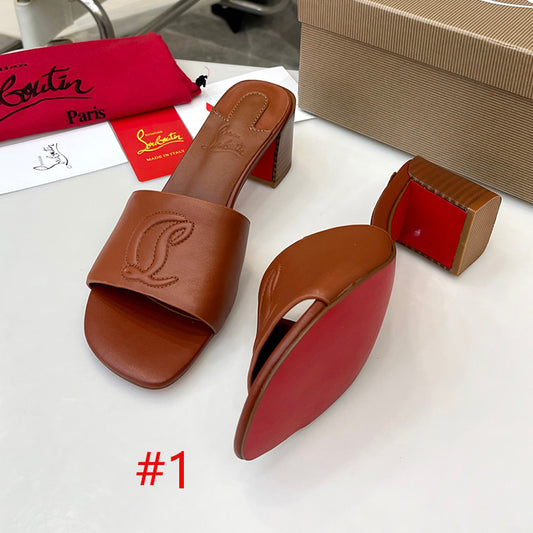 JXA28ZDE Stylish leather High heels  Heel height 5.5cm