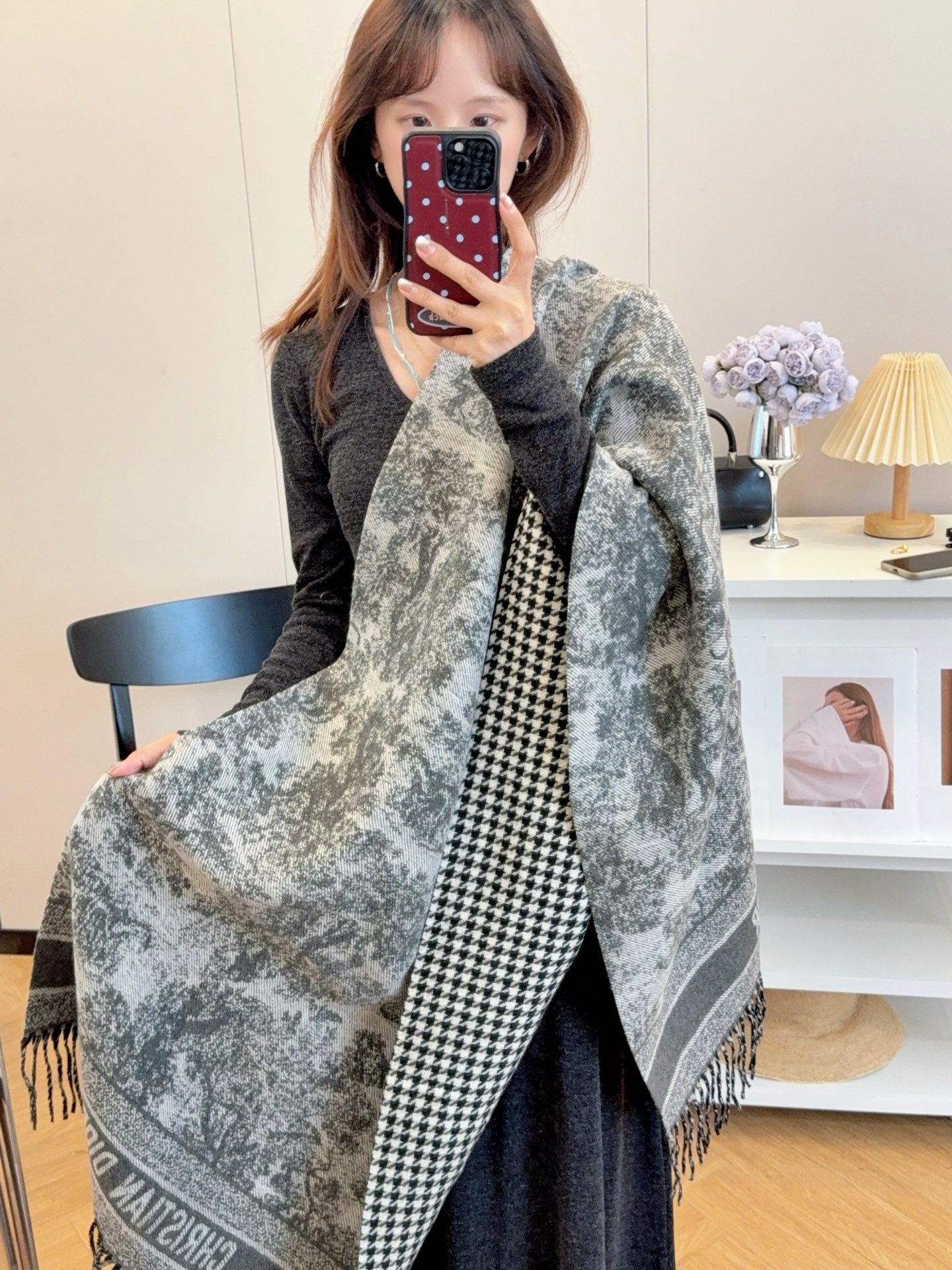 185ZD39WDE Stylish Winter Scarves